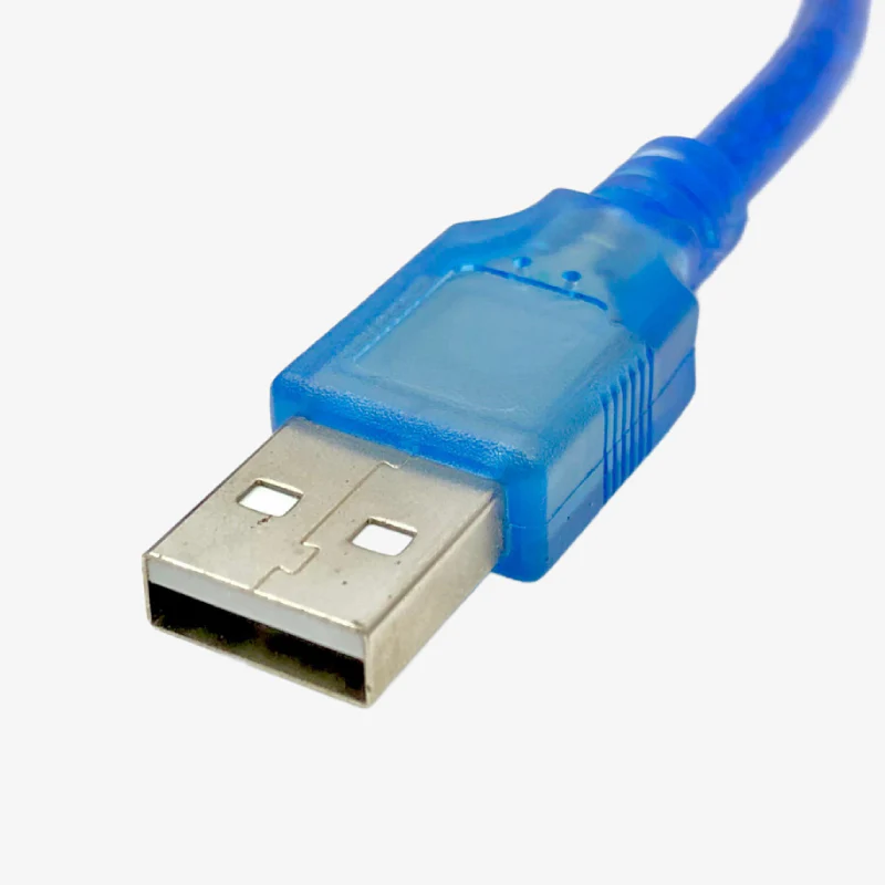 Arduino Nano Cable (USB 2.0 A to USB 2.0 Mini B) - Blue/Black - Image 4