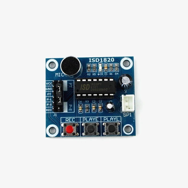 ISD1820 Sound/Voice Recorder Module with Speaker - Image 13