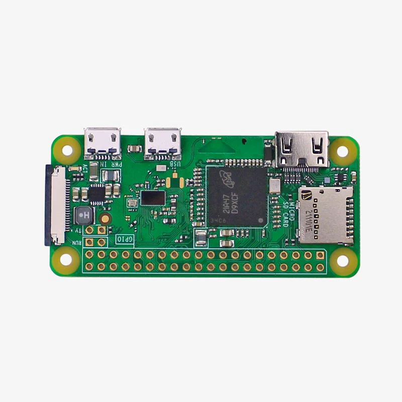 Raspberry Pi Zero W (Wireless) With in-built Wi-Fi and Bluetooth - Headerless